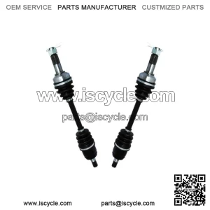 Front CV Axle Shafts Pair 2 for 2015-2019 Honda TRX420FM1 FourTrax Rancher 4x4 (For: Honda)