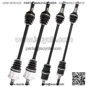 Complete F&R CV Axle Driveshaft Assembly Set for Can-Am Maverick 1000