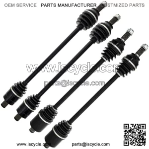 Front Rear CV Axle Kit For Polaris General XP 1000 DLX 1334269 1334268
