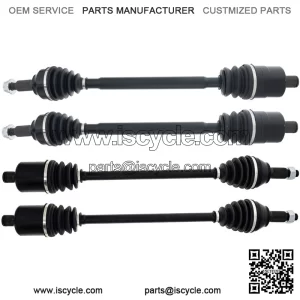 Front Rear CV Axle Drive Shaft Set for Polaris Ranger XD 1500 Crew 1337043