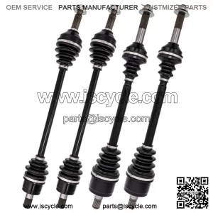 Complete Front & Rear CV Axle Driveshaft Assembly Kit for Kawasaki Teryx 750