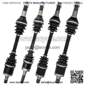 Complete F&R CV Axle Driveshaft Kit for Can-Am Outlander 450 570 Max 570