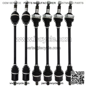 Front Middle Rear CV Axle Drive Shaft Kit for Can-Am Defender HD10 6x6