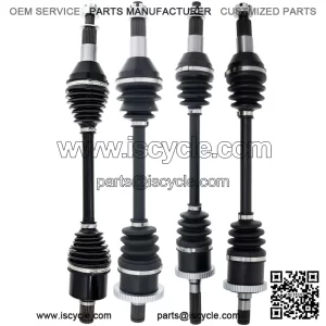 Front Rear CV Axle Drive Shaft Set for Can-Am Outlander 500 700 Max