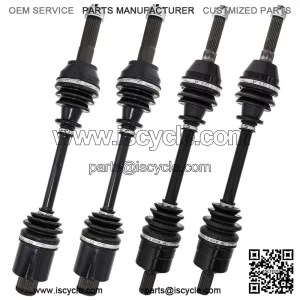 Front & Rear Left Right Axle 2006 Polaris Sportsman 800 1332421 1332422