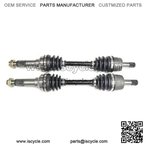 Pair of Front Axles for Yamaha Big Bear 400 & Grizzly 340 450 IRS 4x4