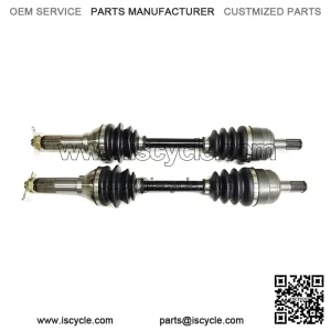 Pair of Front Axles for Yamaha Wolverine 350 4x4 2001-2005