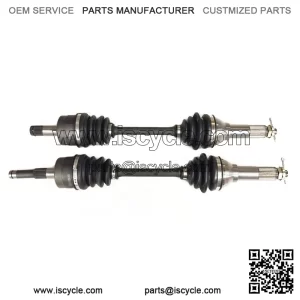 Pair of Front Axles for Yamaha Grizzly 660 4x4 2002