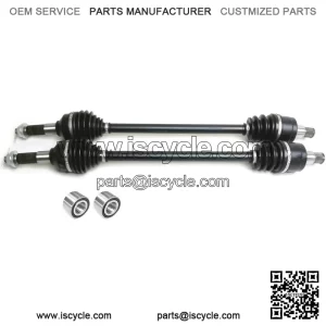 Set of Front Axles & Bearings for Kawasaki Mule Pro FX FXR FXT DX DTX