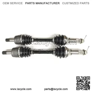 Pair of Front Axles for Yamaha Grizzly, Bruin, Kodiak, & Wolverine 4x4