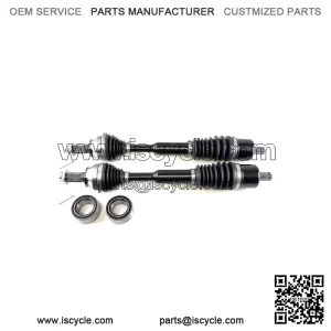 Axles Front Pair with Bearings for Polaris Scrambler & Sportsman ATV