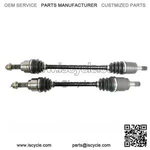 Pair of Rear CV Axles for Honda Big Red 700 2009-2013 UTV