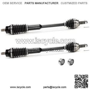 Axles Front Axle Pair with Bearings for Polaris RZR 900/XP 900 2011-2014
