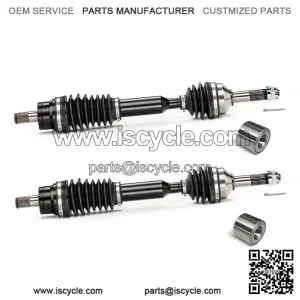 Axles Rear CV Axle Pair & Bearings for Kawasaki Brute Force 650i & 750i