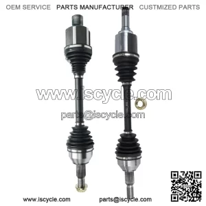 Complete Pair Front CV Axle Shaft Assembly for 2007-17 GMC Acadia Buick Enclave