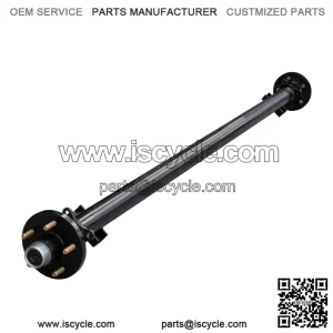 The Trailer Parts Outlet ?C 3.5K TK Trailer Axle ?C 3500 lb Idler 5-Lug Dexter-Compatible ?C 95" Hubface, 80" Spring Center ?C 5x5 Bolt Pattern