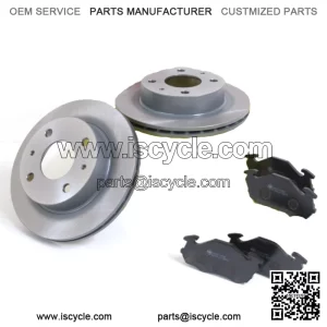 Front Brake Pad Rotor Set For Sambar KS3 4 KV3 4