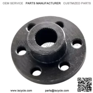 Steering Shaft, 5/8" OD & Hub Kit, Unwelded Link Arm, 28" Length - Brake Hub