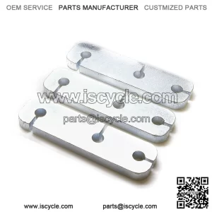 Mid-mounting kit for snowplow ATV 106020 Polaris-9.5mm thick silver iron plate