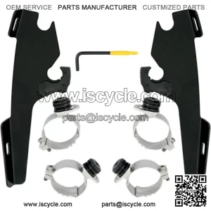 Trigger-Lock Mount Kit for Fats/Slim Windshields MEB1960