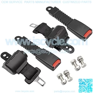 Golf Cart Seat Belts,Universal Retractable Belts Kit 42" Fits Club Car EZGO Yamaha 2 Set/4 Set