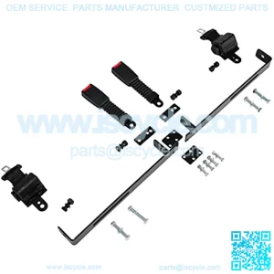 Golf Cart Set of 2 Retractable Belt Kit Retractable Bracket Fits EZGO TXT Yamaha Club Car DS Suitable for Most Golf carts??