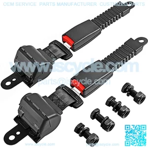 Golf Cart Seat Belts Safety Belt for EZGO Club Car Yamaha - 2 Pieces