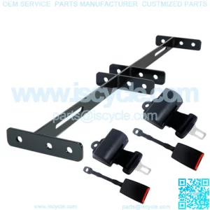 Golf Cart Universal Retractable Seat Belt Kit with Mounting Bracket