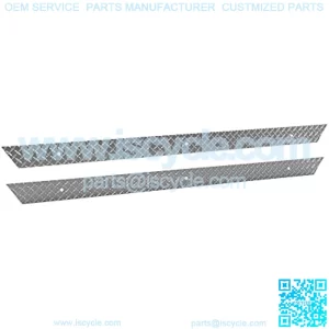 Aluminum Diamond Plate Insert Rocker Panel for Club Car Golf Cart DS 82-Up (Set of 2)