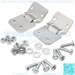 Golf Cart Seat Hinge Set for 1979-Up Club Car DS 1011652 1012412-Male + Female