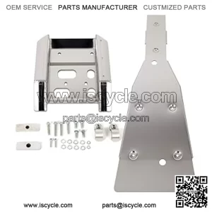Full Chassis Glide & Swing Arm Skid Plate Compatible with 2003-2008 Suzuki LTZ400 Z400 Kawasaki KFX400 Arctic Cat DVX400 Guard Bottom Frame Engine