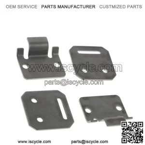 Set of 2 Seat Hinge Plate Male and Female Kits for Club Car DS Golf Cart 1979-Up