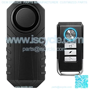 113dB Bike Alarm Wireless Vibration Motion Sensor Waterproof Motorcycle Alarm with Remote