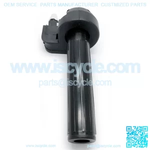 Motorcycle throttle handle