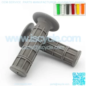 22mm 7/8" Rubber Hand Grip Handle Bar Throttle Grip ATV Dirt Bike Motorcycle CNC