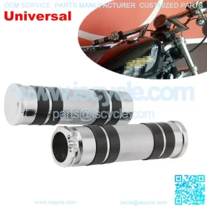 2PCS Motorcycle Bikes ATV Aluminum Handle Bar Hand Grips Set fit for All 25mm