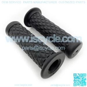 7/8" Motorcycle Hand Grips Bar End Handlebars Gel For Cafe Racer Dirt Bike Atv