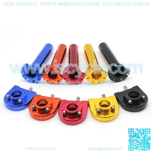 7/8" 22mm Turn Twist Throttle Grip Hand Handle Bar For Motor ATV Dirty Bike