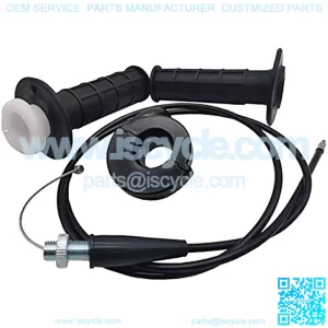 Throttle Cable and Throttle Handle For 7/8" 150cc 250cc Mini Bike ATV Quad , Compatible with Dirt Bike Quad ATV Mini Baja Mb165 Mb200 196cc 5.5hp