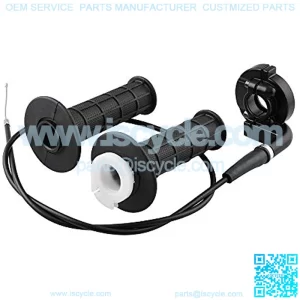 Throttle Handle Grips and Cable For ATV Quad Pit Bike Dirt Bike Baja Mini Bike Mb165 Mb200 196cc 200cc Doodlebug Bike Fit for 22mm 28mm 7/8'' 8/11'' Bar