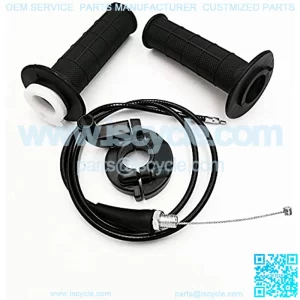 7/8" (22mm) Throttle Handle Grips Cable For ATV Quad Pit Bike Dirt Bike Baja Mini Bike Mb165 Mb200 90cc 125cc 150cc 200cc