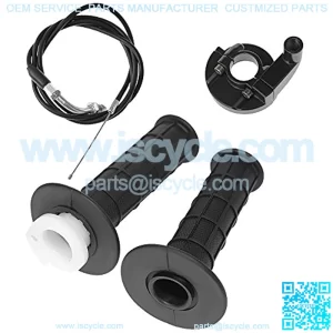 7/8" Twist Throttle Handle Grip Cable for Dirt Bike Quad ATV Pit 50cc 125cc 150 250 125cc & 140cc 4-stroke Mini Bike Pocket Bike Twist Throttle Cable