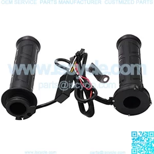 New Version Motorcycle 7/8" 22mm Electric Hand Heated Grips Handlebar