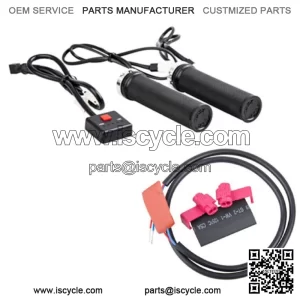 Heated Grip Kit & Thumb Warmer Atv Polaris Honda Yamaha Cf Moto