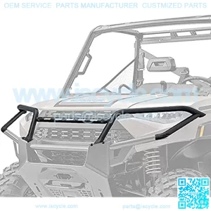 UTV Front Bumper, Front Brushguard Compatible with 2018-2021 Polaris Ranger XP 1000 Crew Replacement for # 2882690