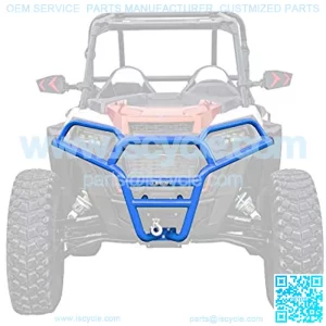 Front Bumper for Polaris RZR XP 1000 (See Fitment) | VooDoo Velocity Blue | 1.75" x 1/16" DOM Steel Tubing | UV-Resistant Powder Coating | CNC Machined End Caps | Protects Entire Front End!