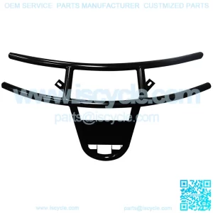 RXV Golf Cart Brush Guard - Black Steel (2008-2014)