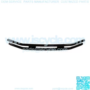 EZGO TXT Golf Cart Black Rear Bumper