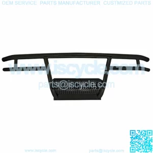 Club Car DS Black Powder Coated Front Brush Guard