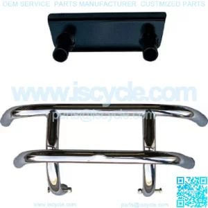Club Car DS Front Bumper, Stainless Steel for 1981-Up